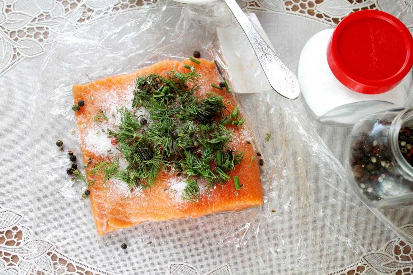 Лосось рецепты. гравлакс