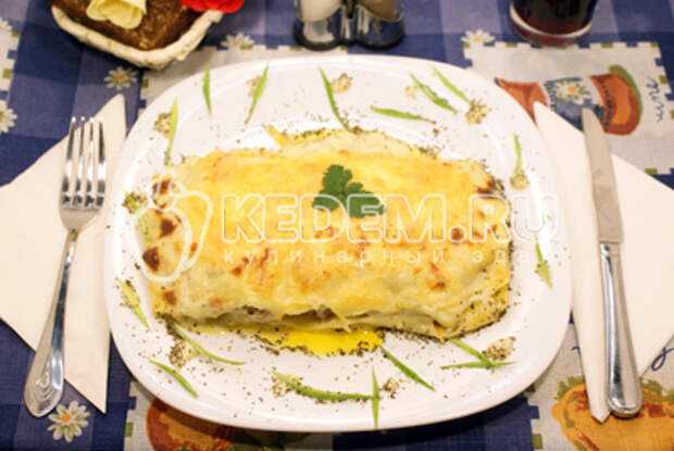 Лазанья с тунцом как у мамы — очень вкусно по-домашнему