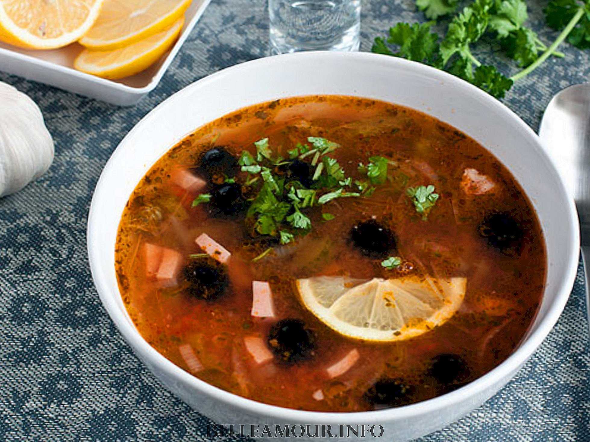 Солянка в мультиварке - вкусный рецепт с пошаговым фото