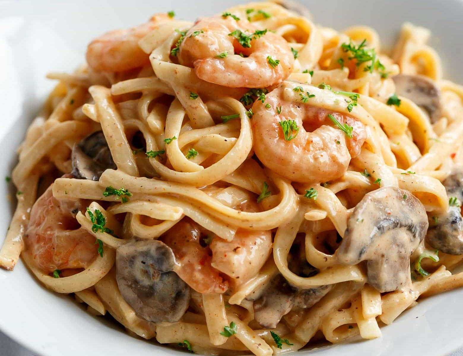 Паста с грибами: 12 вкусных рецептов (пошагово)