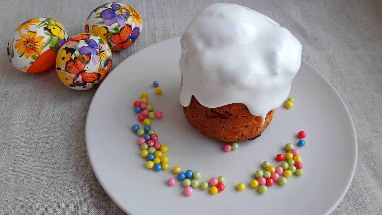 Глазурь для кулича