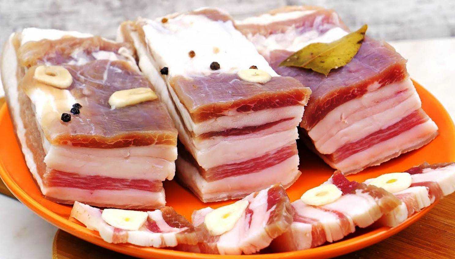 Засолка сала в домашних условиях: рецепты быстро и вкусно