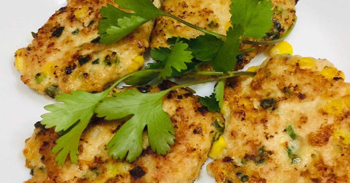 Куриные оладьи: 7 пошаговых рецептов с фото