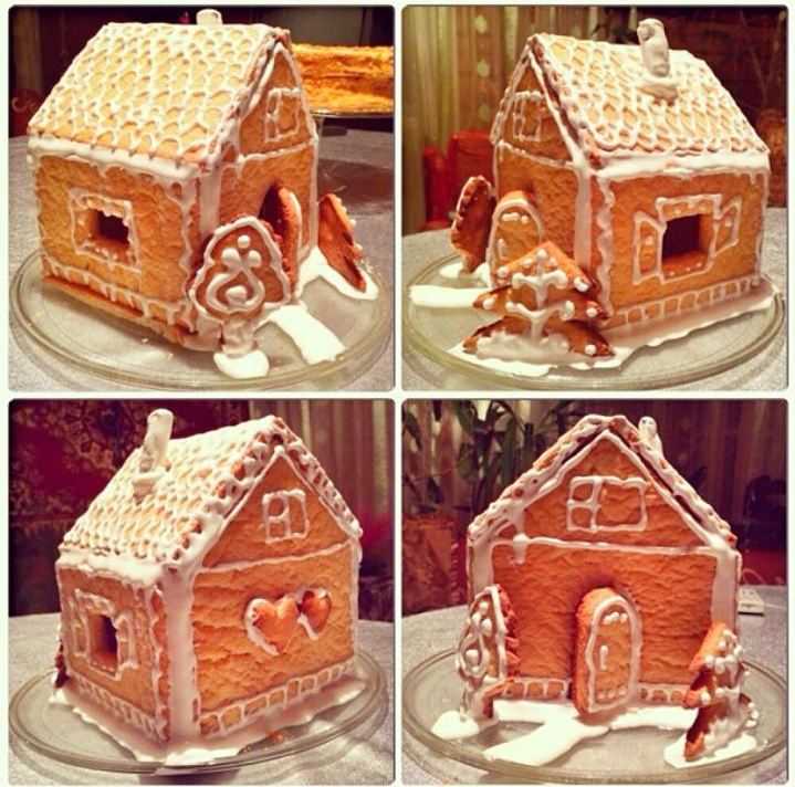 Новогоднее: рецепт пряничного домика своими руками с фото готовой выпечки | черпачок