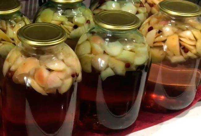 Компоты из яблок на зиму: 13 простых и очень вкусных рецептов