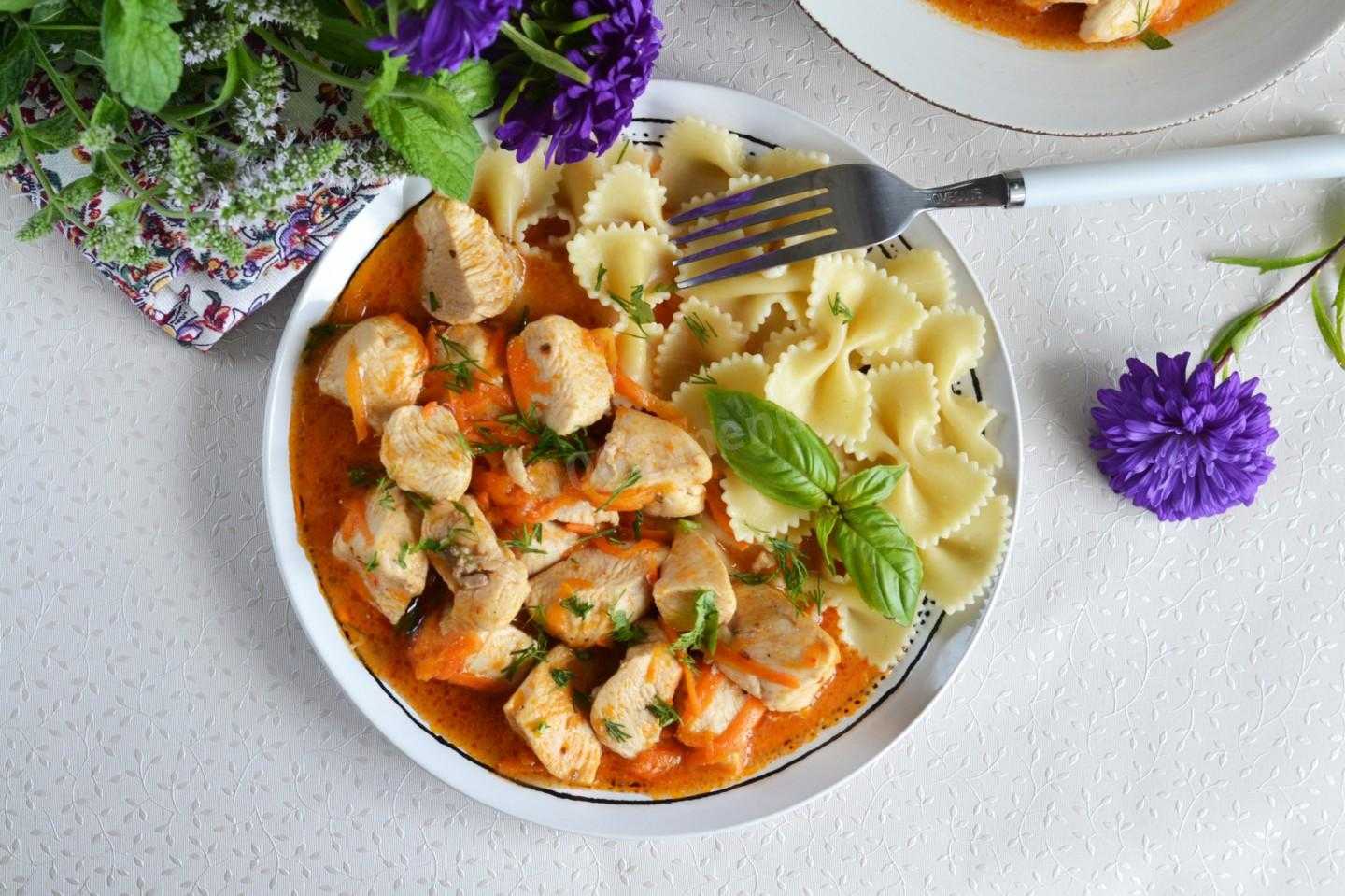 Гуляш из курицы- лучшие рецепты с фото пошагово