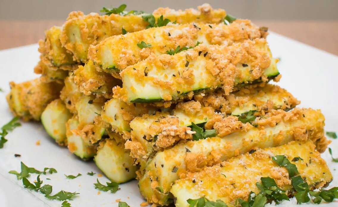 Кабачковые палочки в духовке: рецепт с фото и пошаговое приготовление