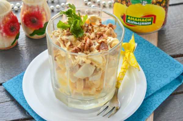 Салаты с курицей и ананасами на новый год 2024 - 9 простых и вкусных рецептов