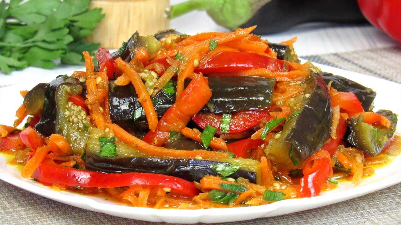 Баклажаны по-корейски на зиму: 12 простых и очень вкусных рецептов