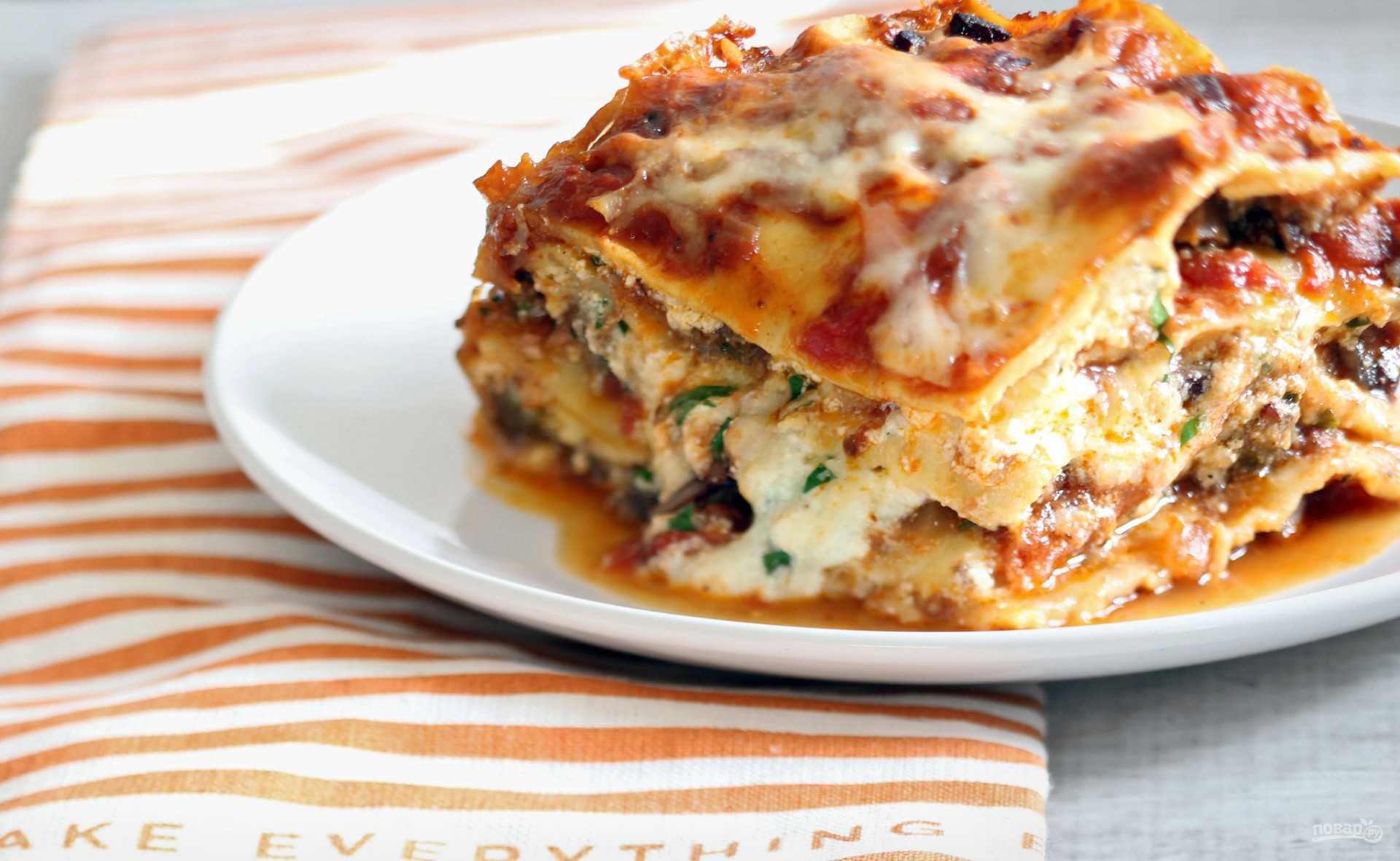 Лазанья с курицей