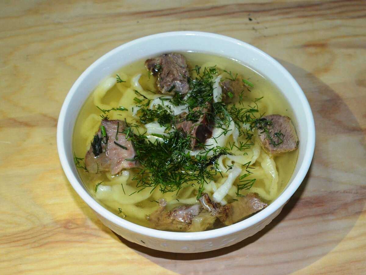Бухлер из баранины - популярный суп бурятской кухни