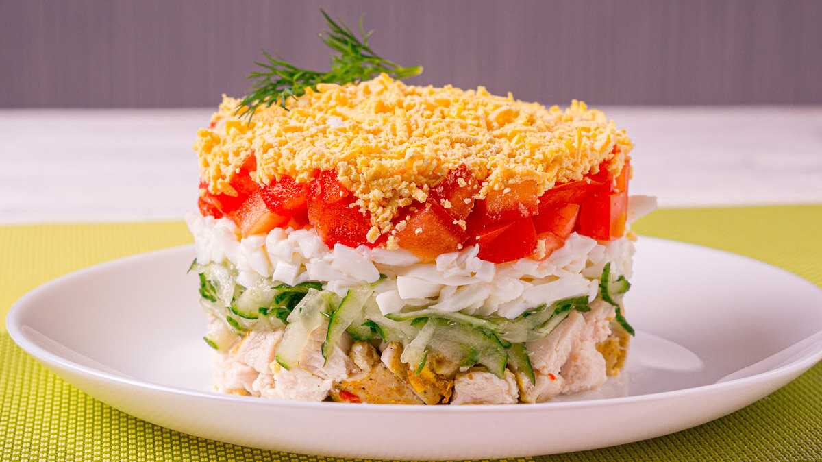 Классический цезарь с курицей – 10 пошаговых рецептов с фото