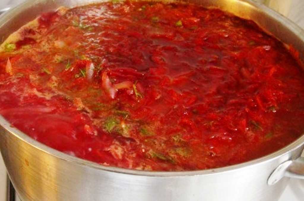Борщ со свежей капустой и свеклой — пошаговый рецепт на мясном бульоне с говядиной