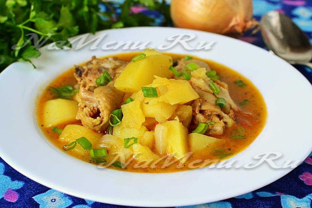 Чахохбили из курицы пошаговый рецепт