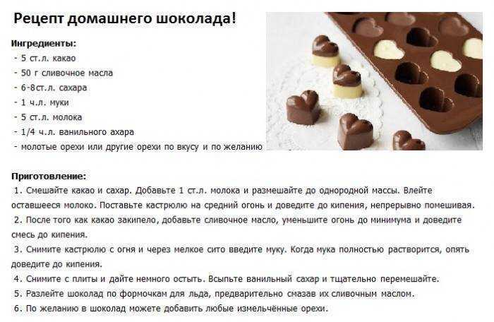 Шоколадные конфеты своими руками