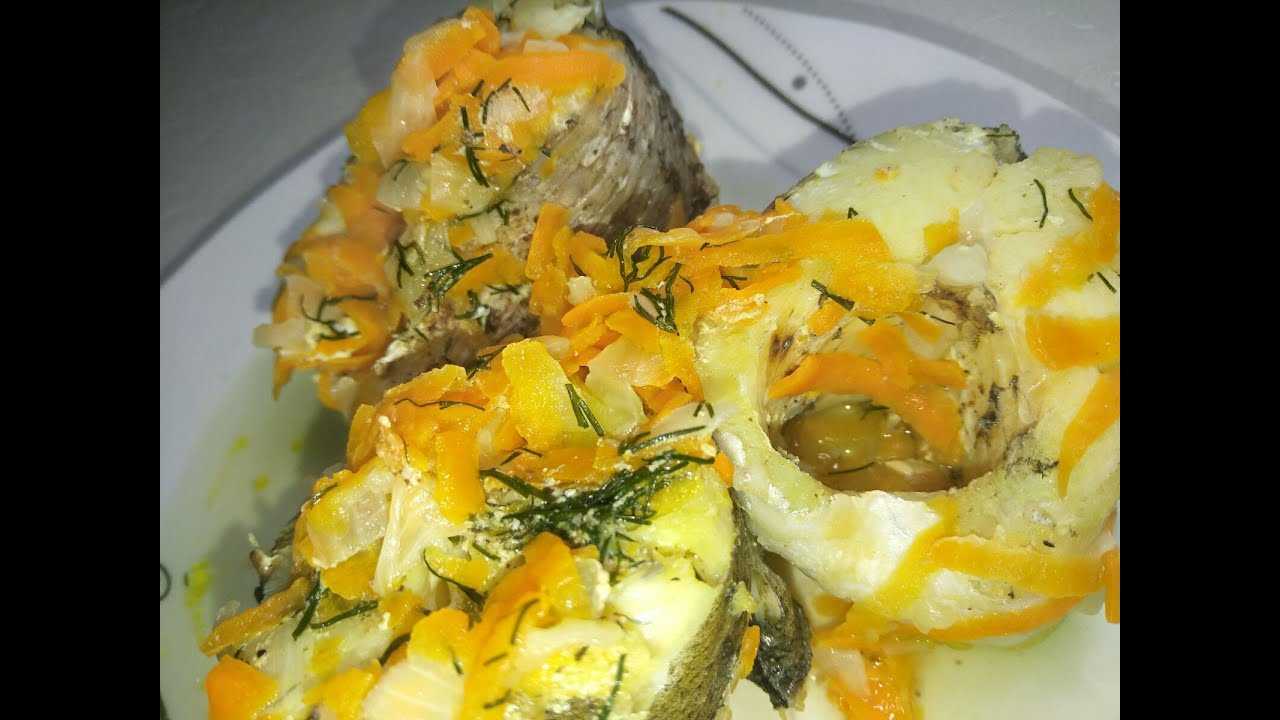 Тушёная рыбка-пикша с луком и морковью: отличный пп-ужин!