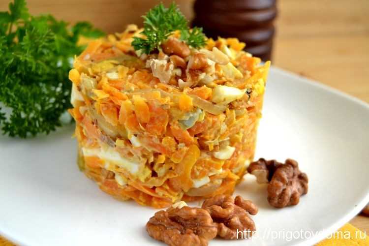 Салат из вареной моркови - 8 лучших рецептов