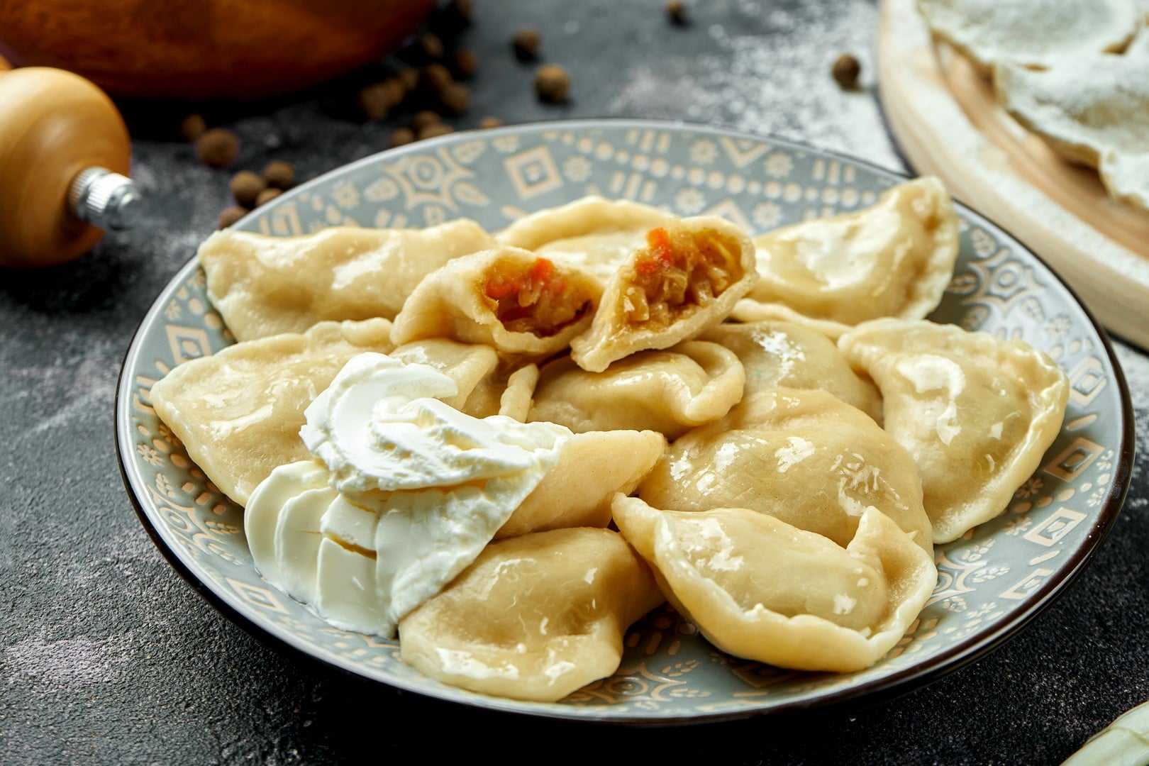Вареники с капустой и фаршем - простые и вкусные кулинарные рецепты своими руками
