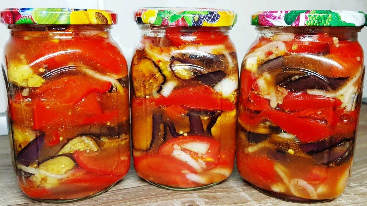 Рецепт закуски из баклажанов на зиму «огонёк» | меню недели