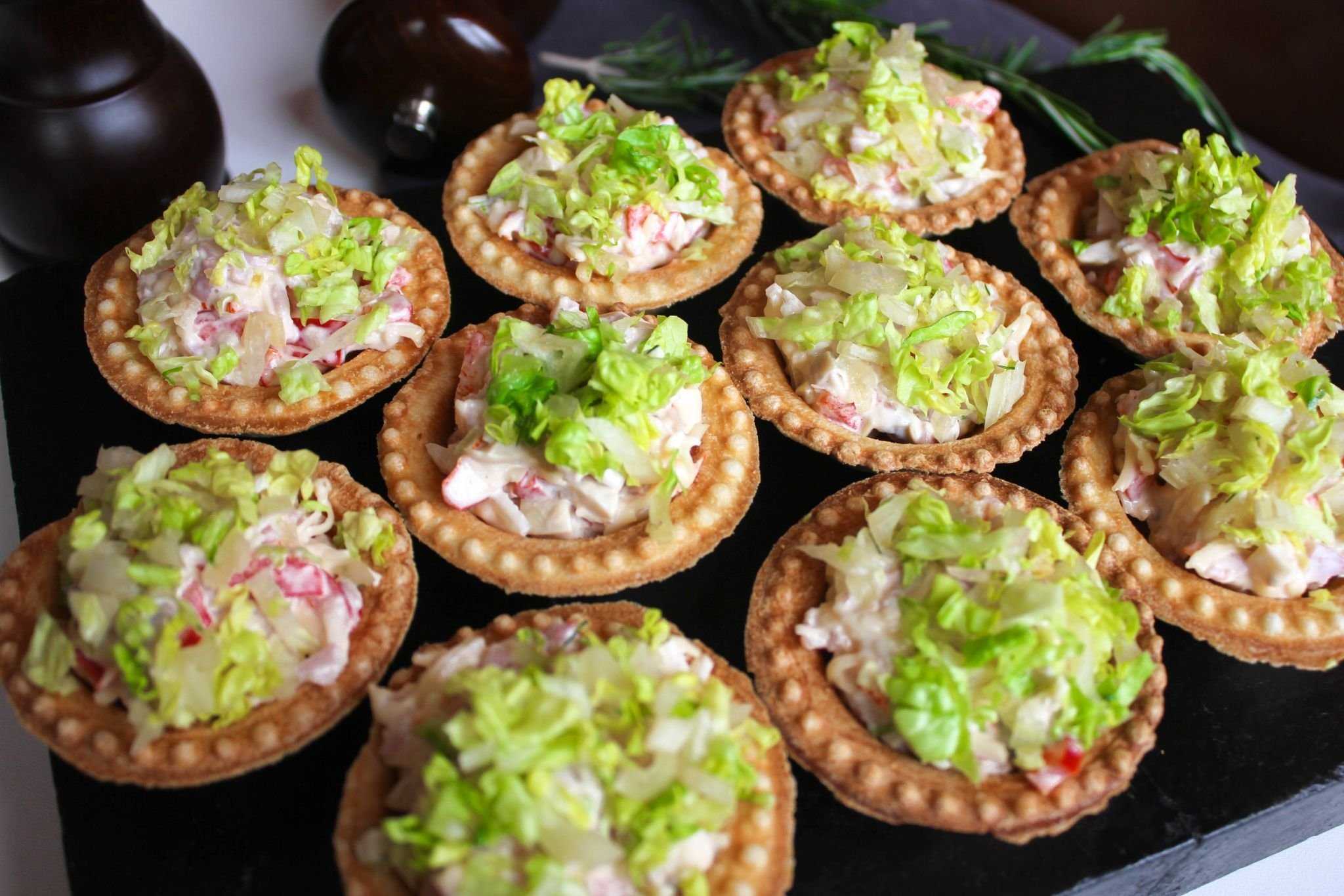 Тарталетки с семгой: подборка самых вкусных рецептов