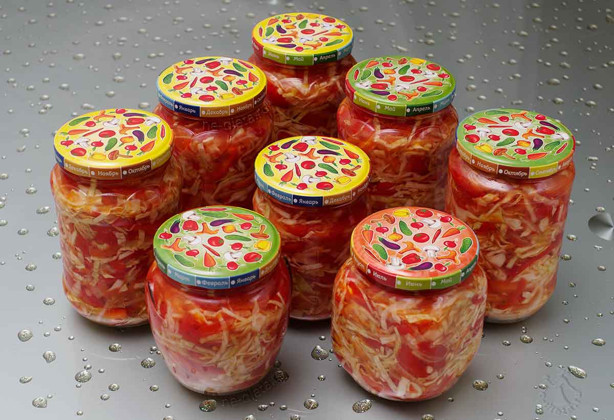 Салат кубанский на зиму – 5 проверенных рецептов
