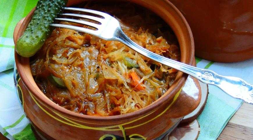 Солянка из капусты на зиму