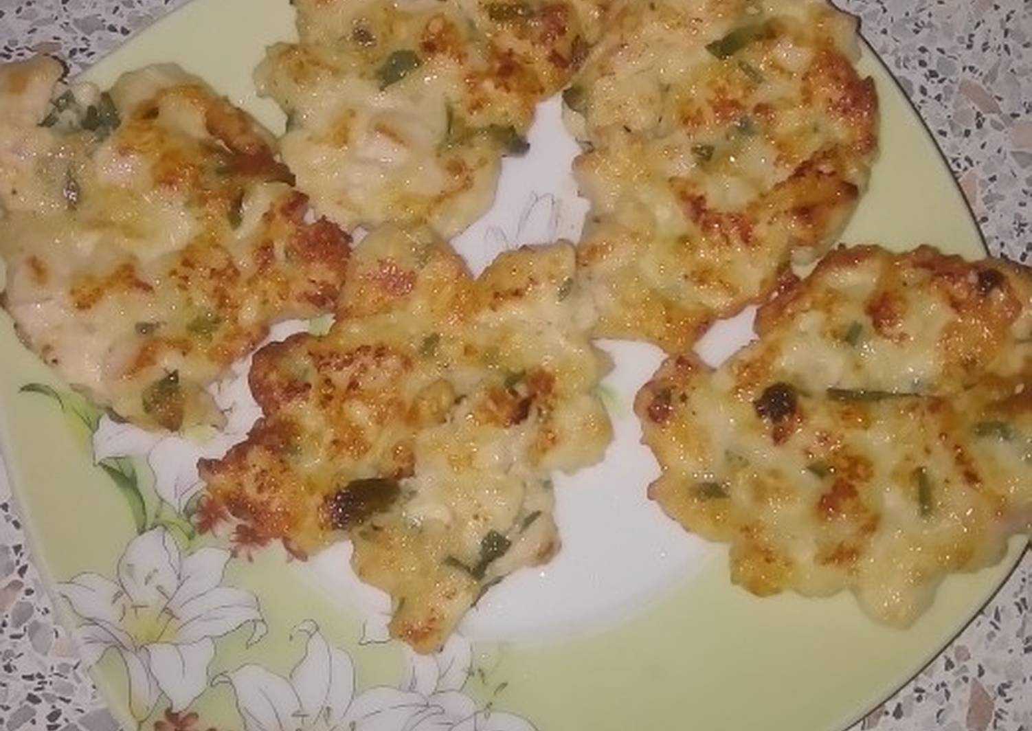 Куриные оладьи