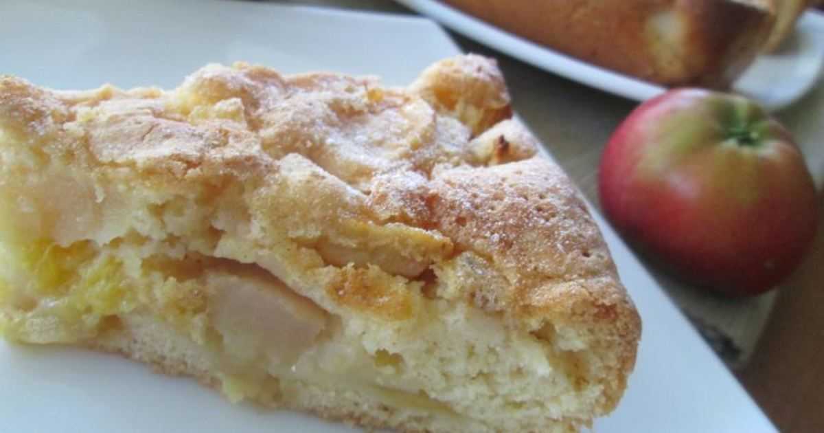 Французский яблочный пирог (gâteau invisible aux pommes) – пошаговый рецепт