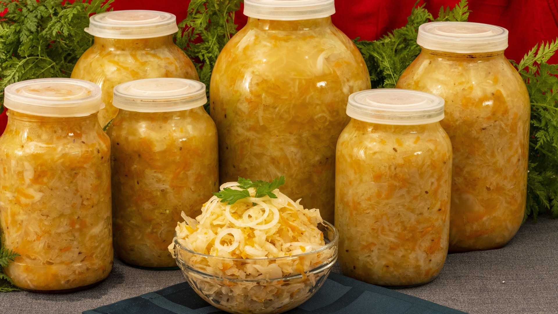 Капуста с горчичными семенами - у дачки