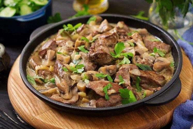 Куриная печень с подливкой. пошаговый рецепт с фото | кушать нет
