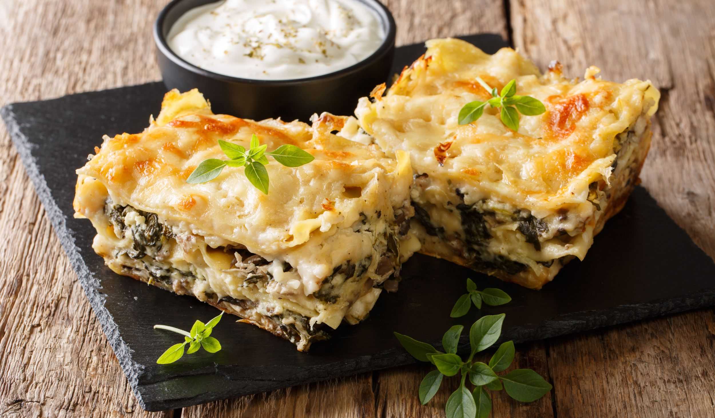 Лазанья с курицей и грибами – 6 рецептов приготовления в домашних условиях