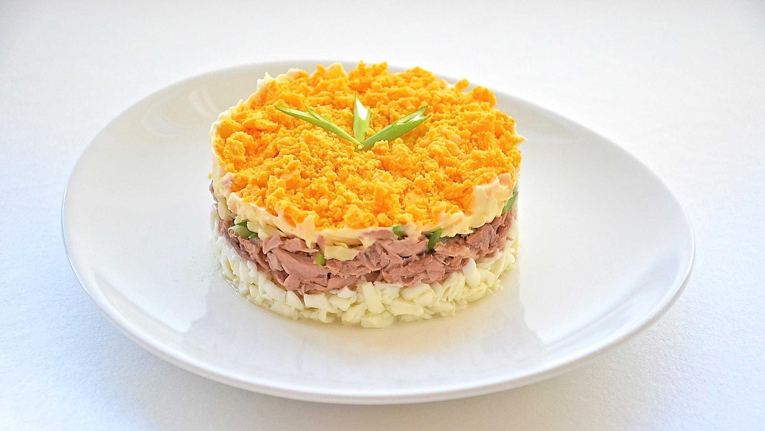 Салат мимоза классический