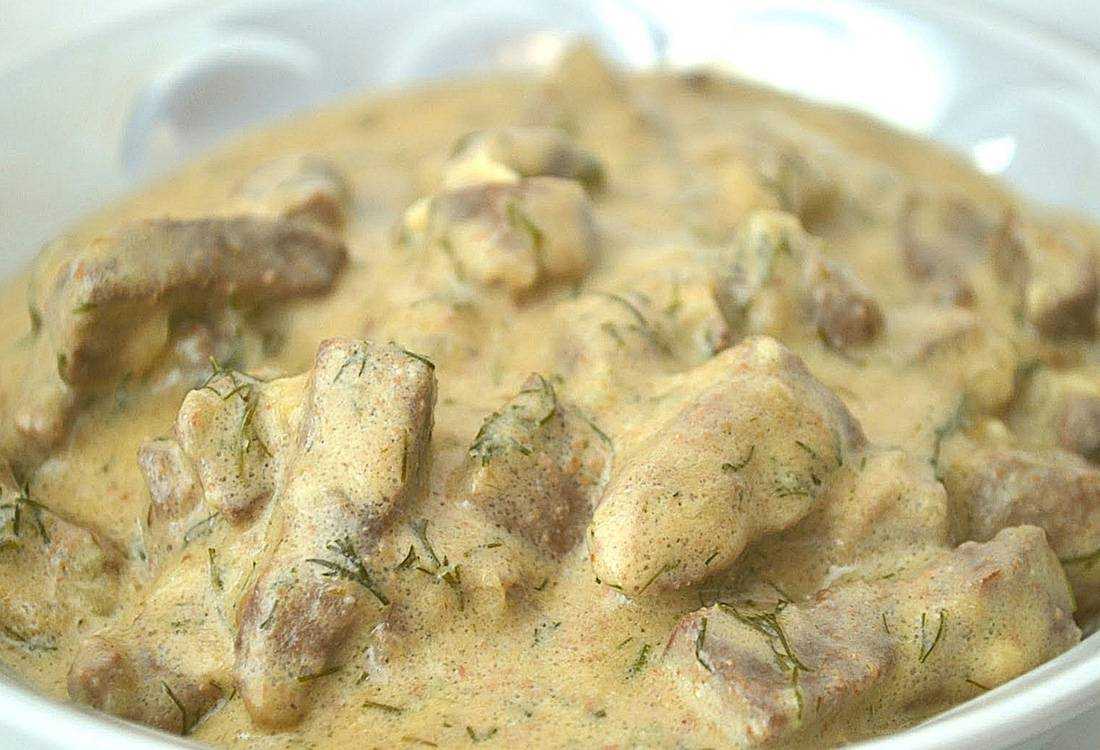 Печень куриная в сметане: рецепты
