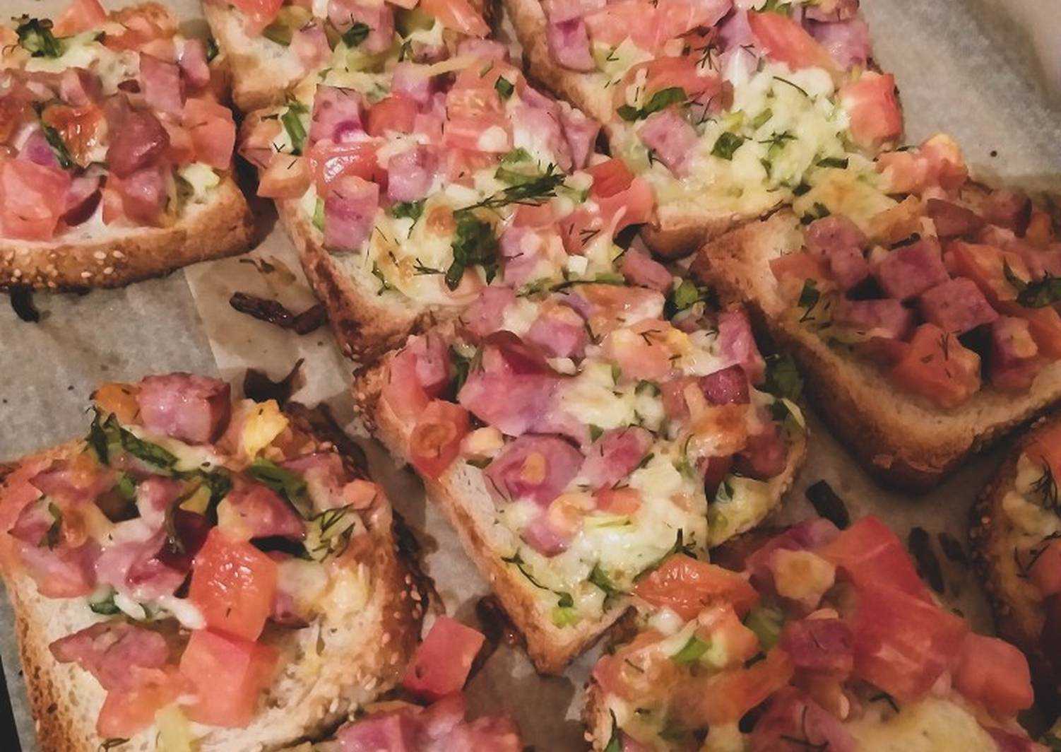 Бутерброды на праздничный стол - самые вкусные рецепты