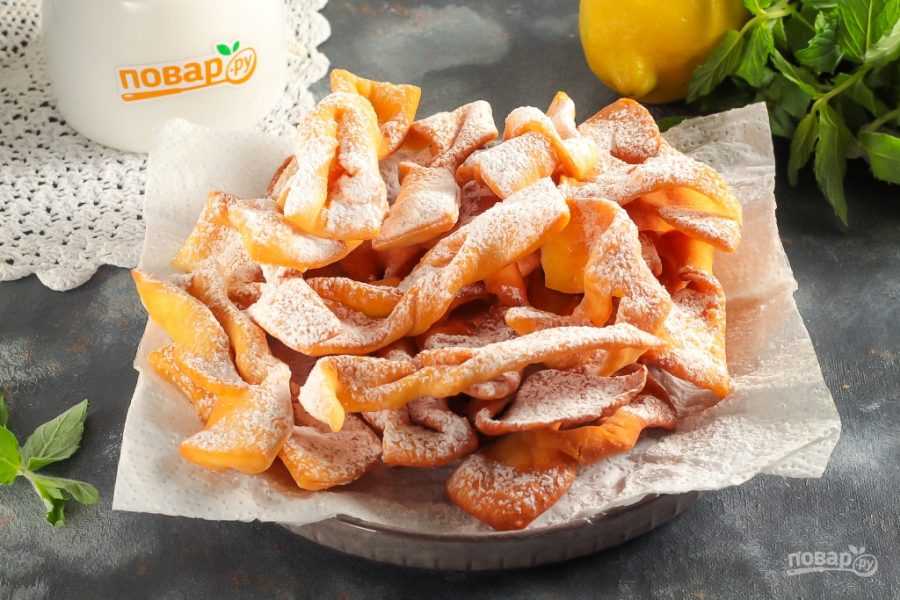 Хворост хрустящий, воздушный, бесподобно вкусный–10 рецептов приготовления
