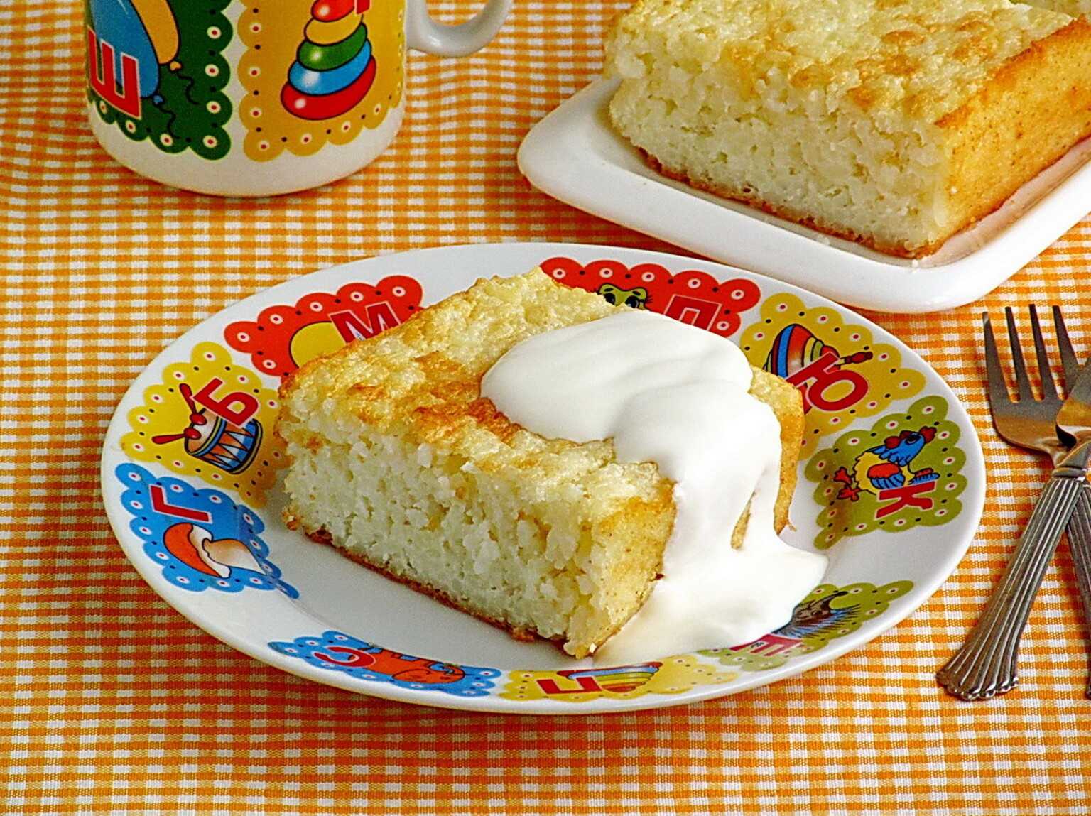 Запеканка из рисовой каши