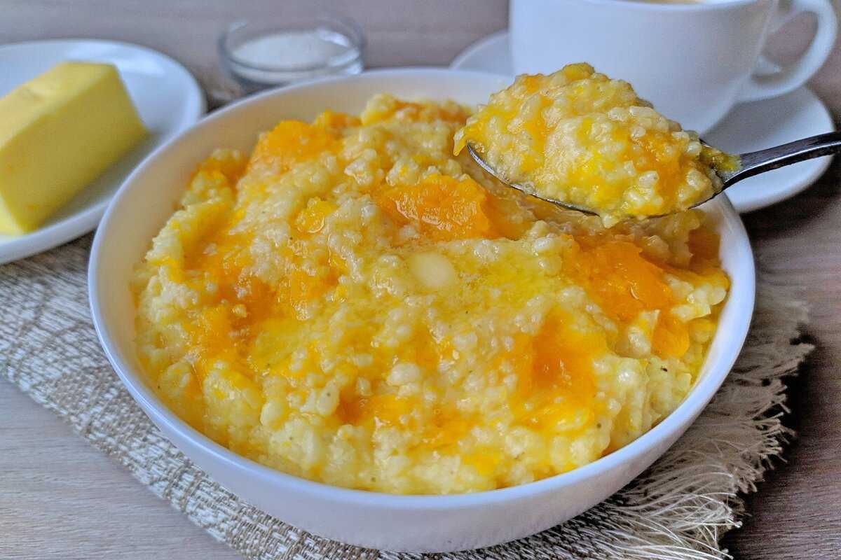 Полезная каша из тыквы — быстрый и вкусный завтрак для всей семьи
