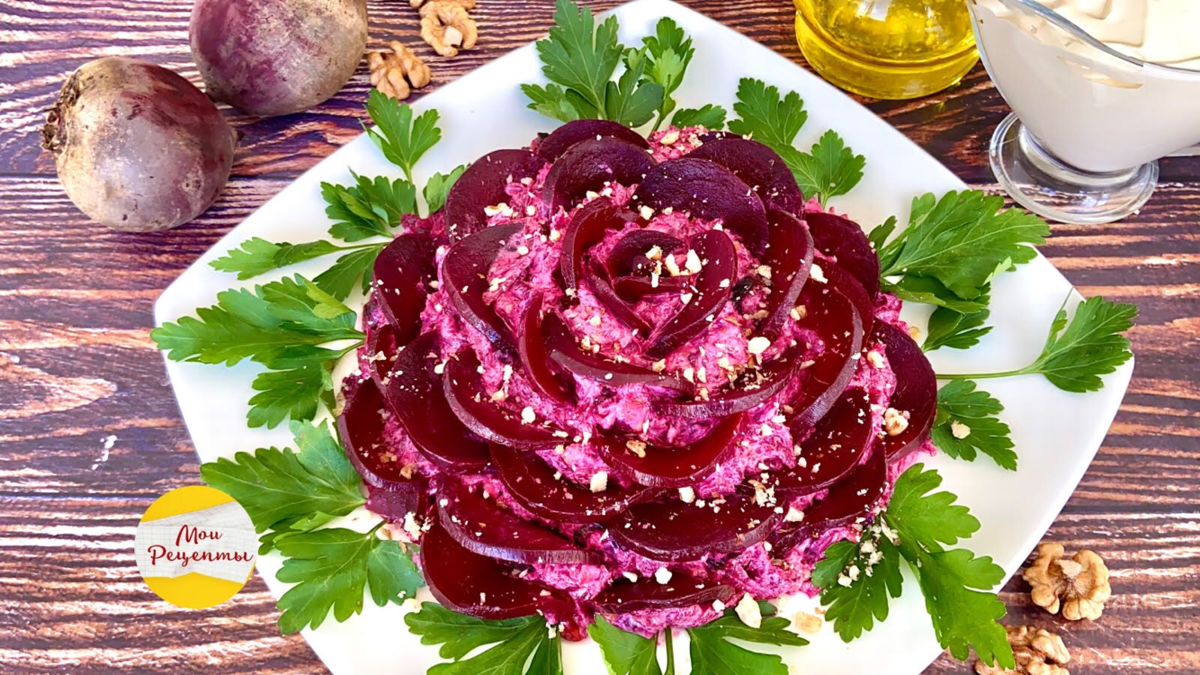 Диетический салат из свеклы – очень вкусные рецепты