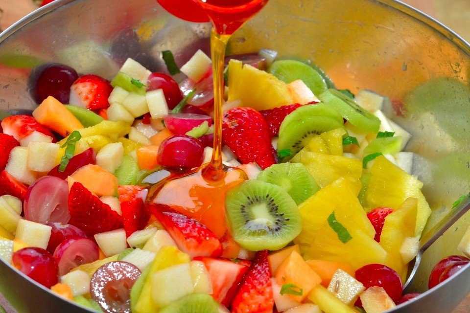 Фруктовый салат - 5 рецептов вкусных и простых