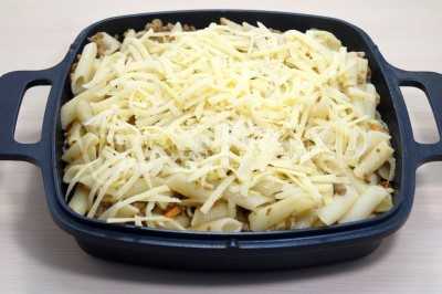 Запеканка из макарон с сыром - 7 рецептов с помидорами, фаршем