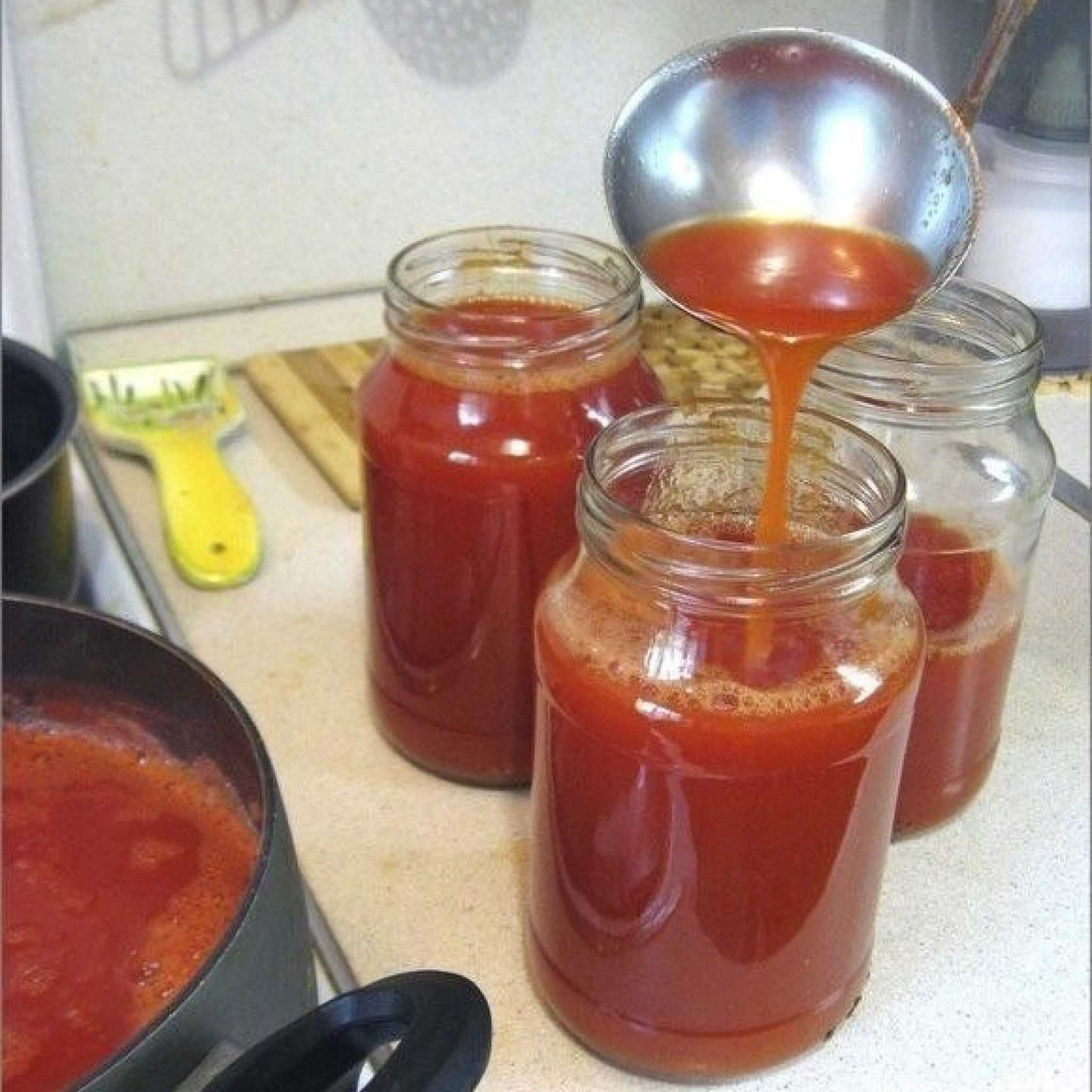 Томатный сок на зиму пошаговый рецепт