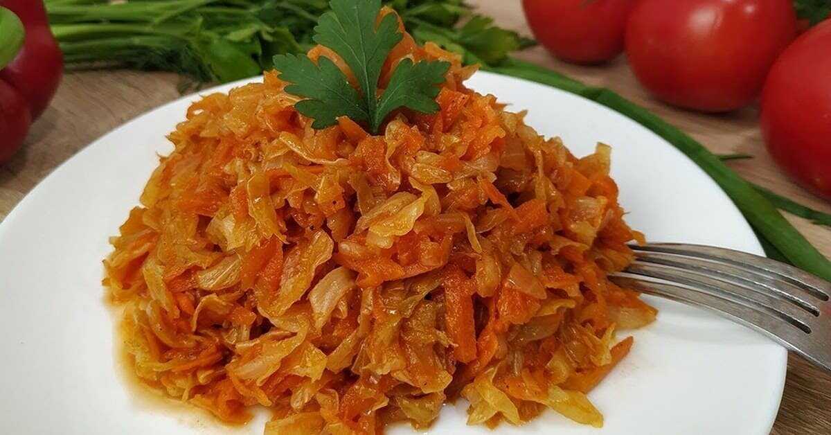 Тушеная капуста с ребрышками понятный рецепт просто