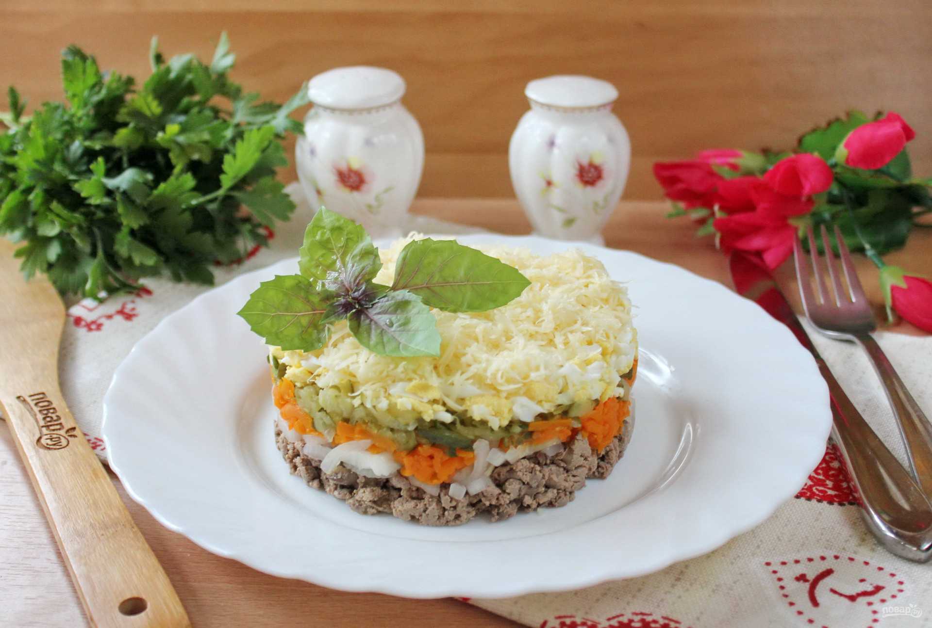 Салат из куриной печени — очень вкусные рецепты