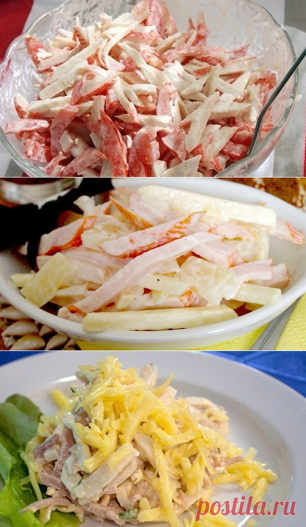 Салаты с солеными огурцами - 10 очень вкусных рецептов