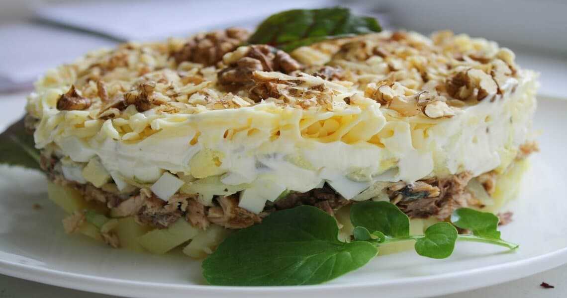 Салат мимоза с консервированной сайрой. 5 вкусных рецептов с фото