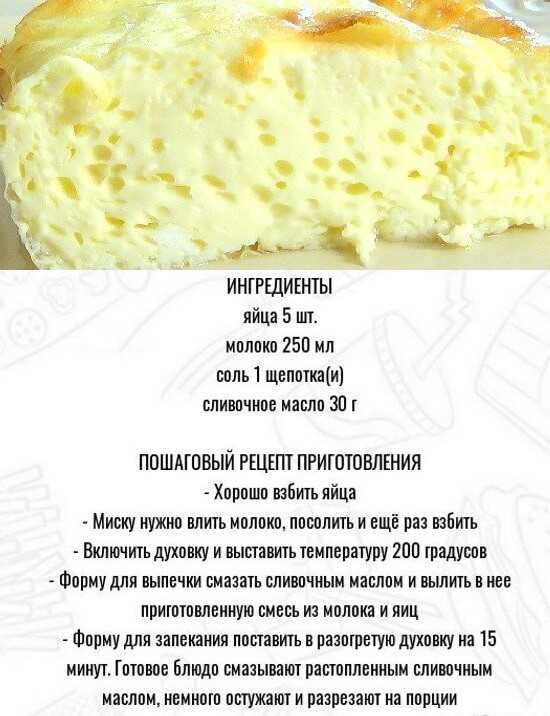 Омлет с молоком и яйцом | классические рецепты пышного омлета