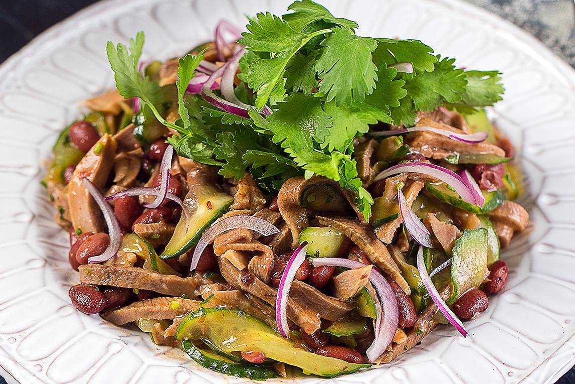 Салат из говяжьего языка вкусный
