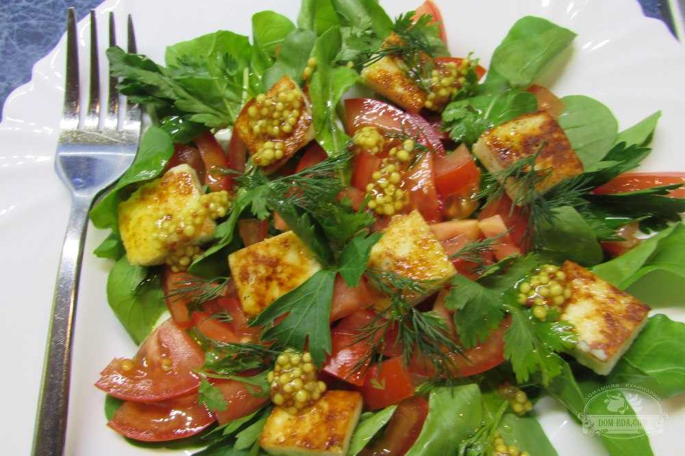 Салатики с адыгейским сыром и помидорами – вкусная и полезная красота