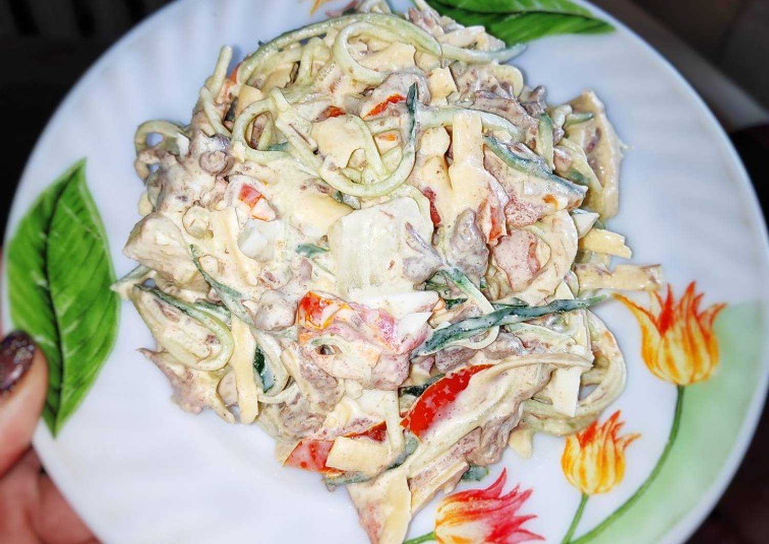 Салат бахор рецепт классический с курицей