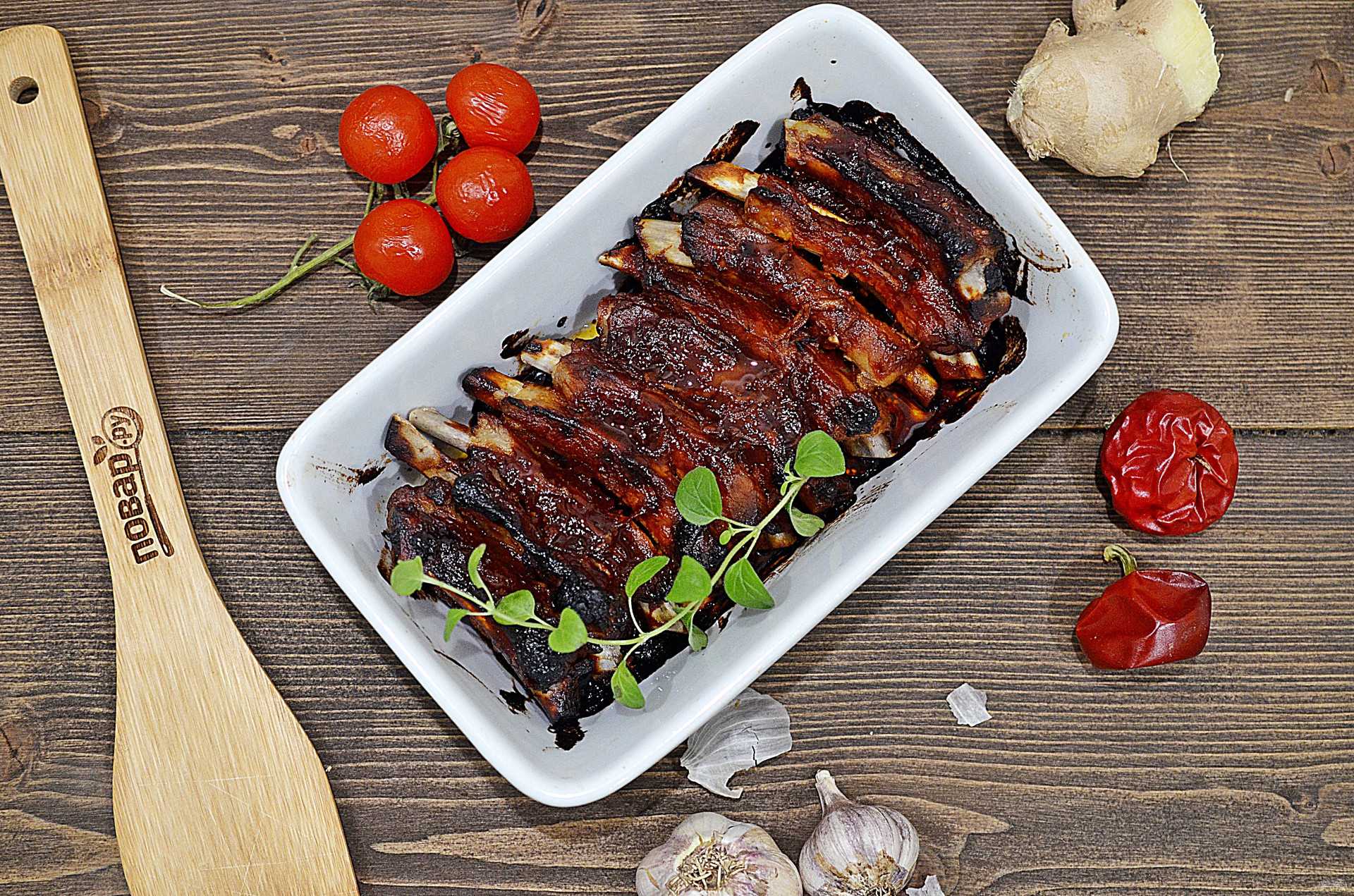 Свиные ребрышки в духовке - рецепты вкусного приготовления с фото. запеченные свиные ребра в духовке